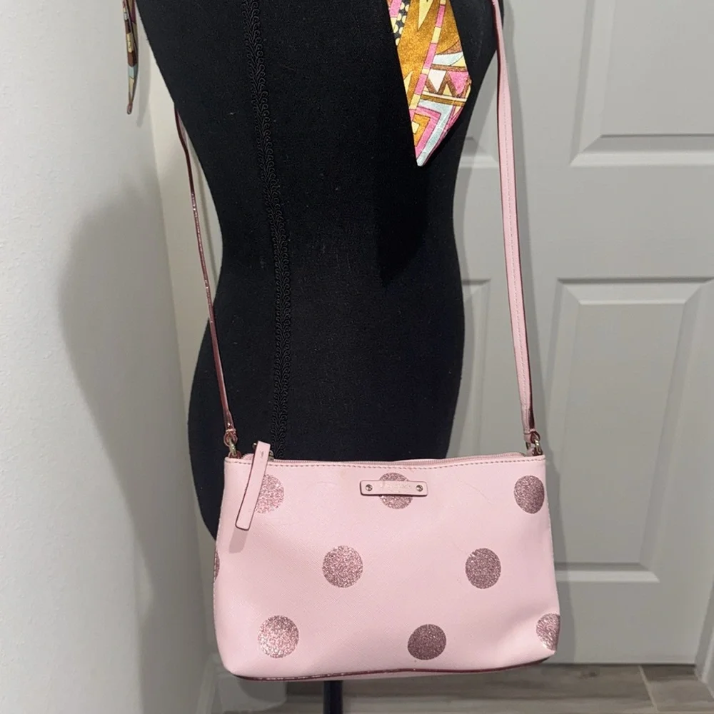 Kate spade glitter crossbody bag NWOT